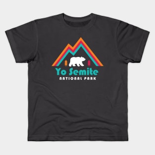 Yo Semite National Park Go Vote Yosemite Kids T-Shirt